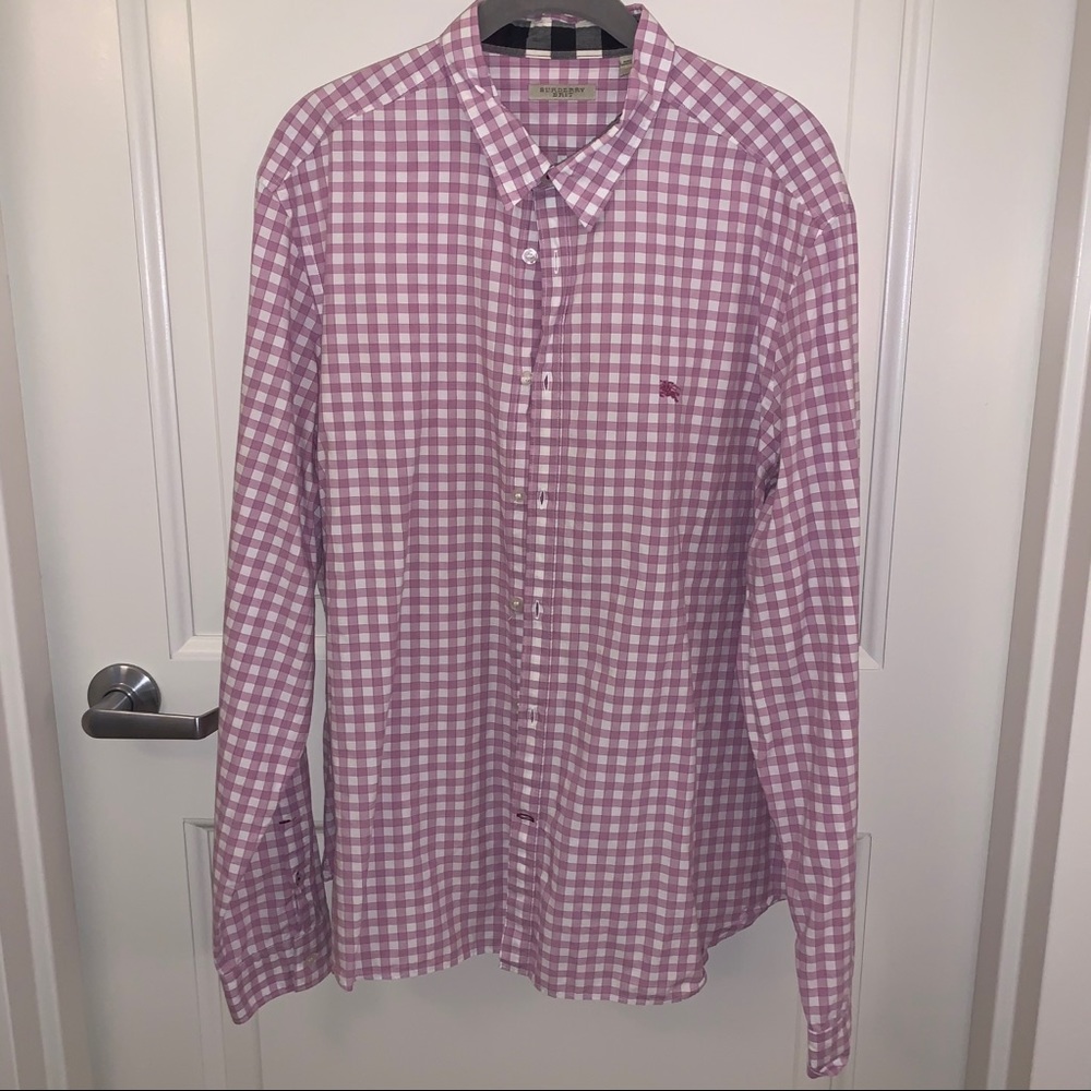 Men’s Burberry Dress Shirt | Size XXL